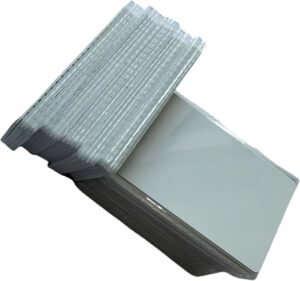 Dual Frequency RFID Card 125khz EM4100 and 13.56Mhz RFID 1K Black PVC Card(Pack of 10) (Black)
