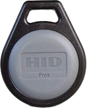 HID Corporation 1346 ProxKey III Key Fob Proximity Access Card Keyfob, 1-1/4" Length x 1-1/2" Height x 15/64" Thick (10)